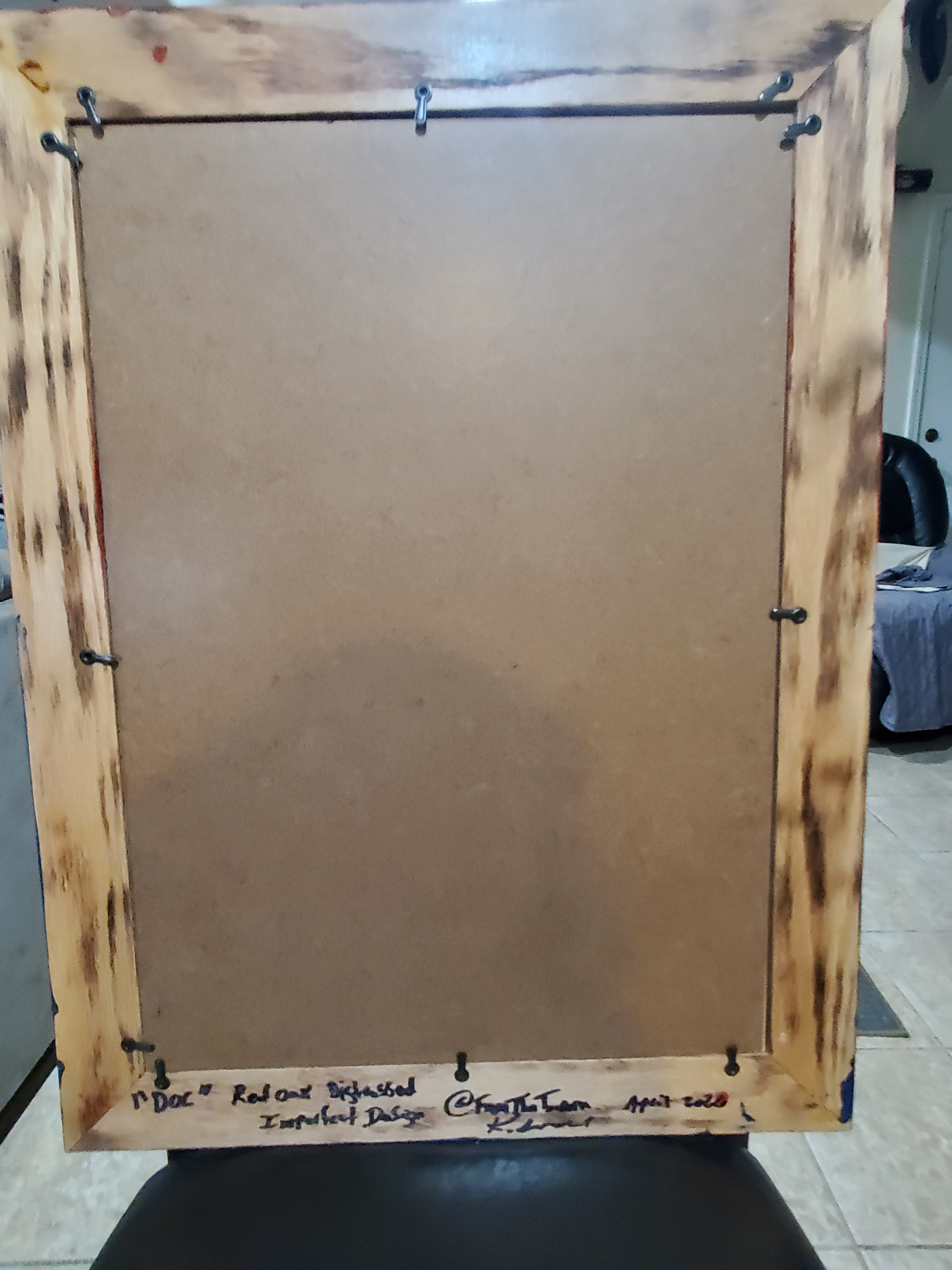 250 Years Freedom framed Declaration of Independence